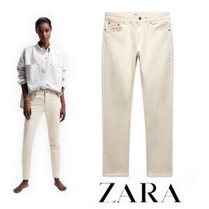 Zara Beige Skinny Jeans